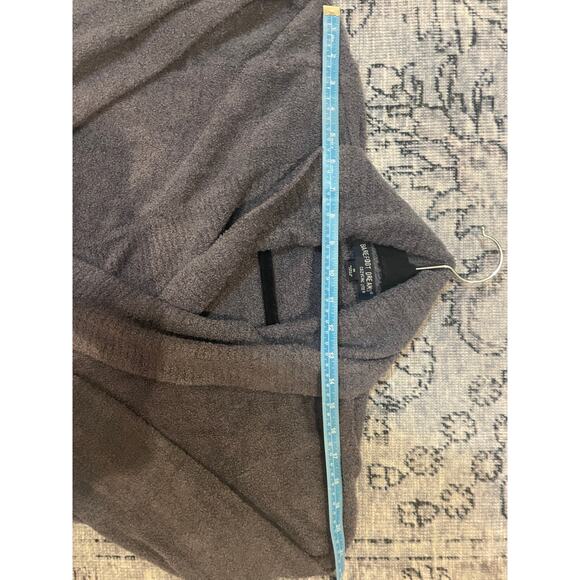 Barefoot Dreams CozyChic Light Open Front Sweater-Gray-Cozy Boucle Knit - Medium - Picture 10 of 12